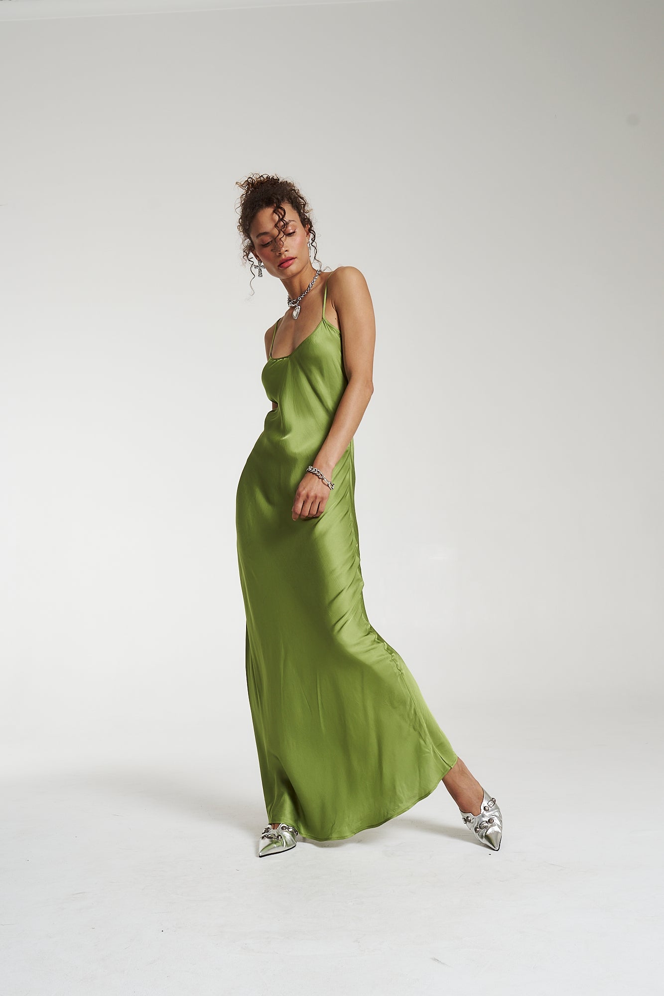 Maxi Siren Dress - Moss Mos