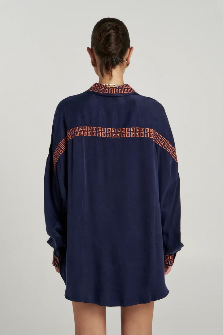 SIG LS SHIRT - NAVY