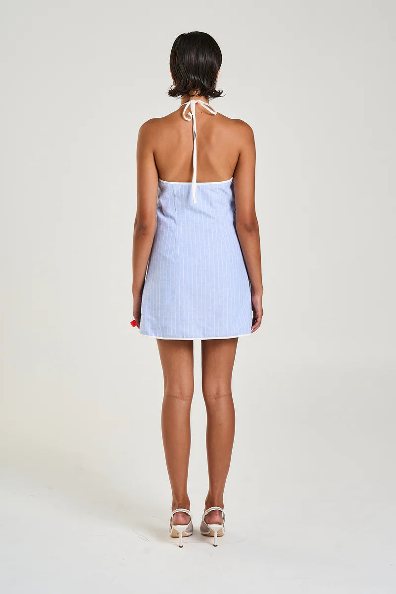 Mini Wrap Dress - Sea Stripe Ses