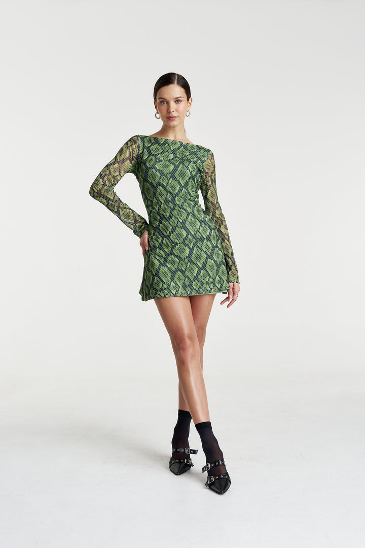 HIBERNATE A-LINE MINI DRESS