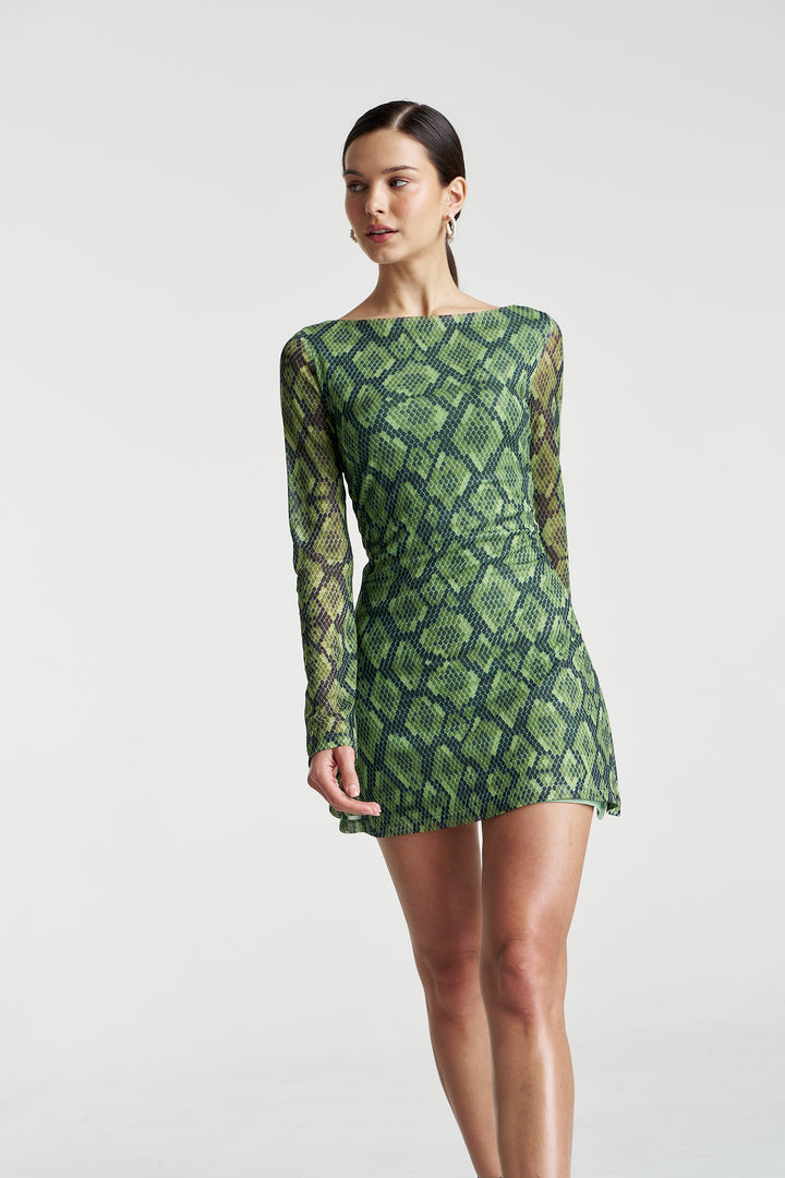 HIBERNATE A-LINE MINI DRESS