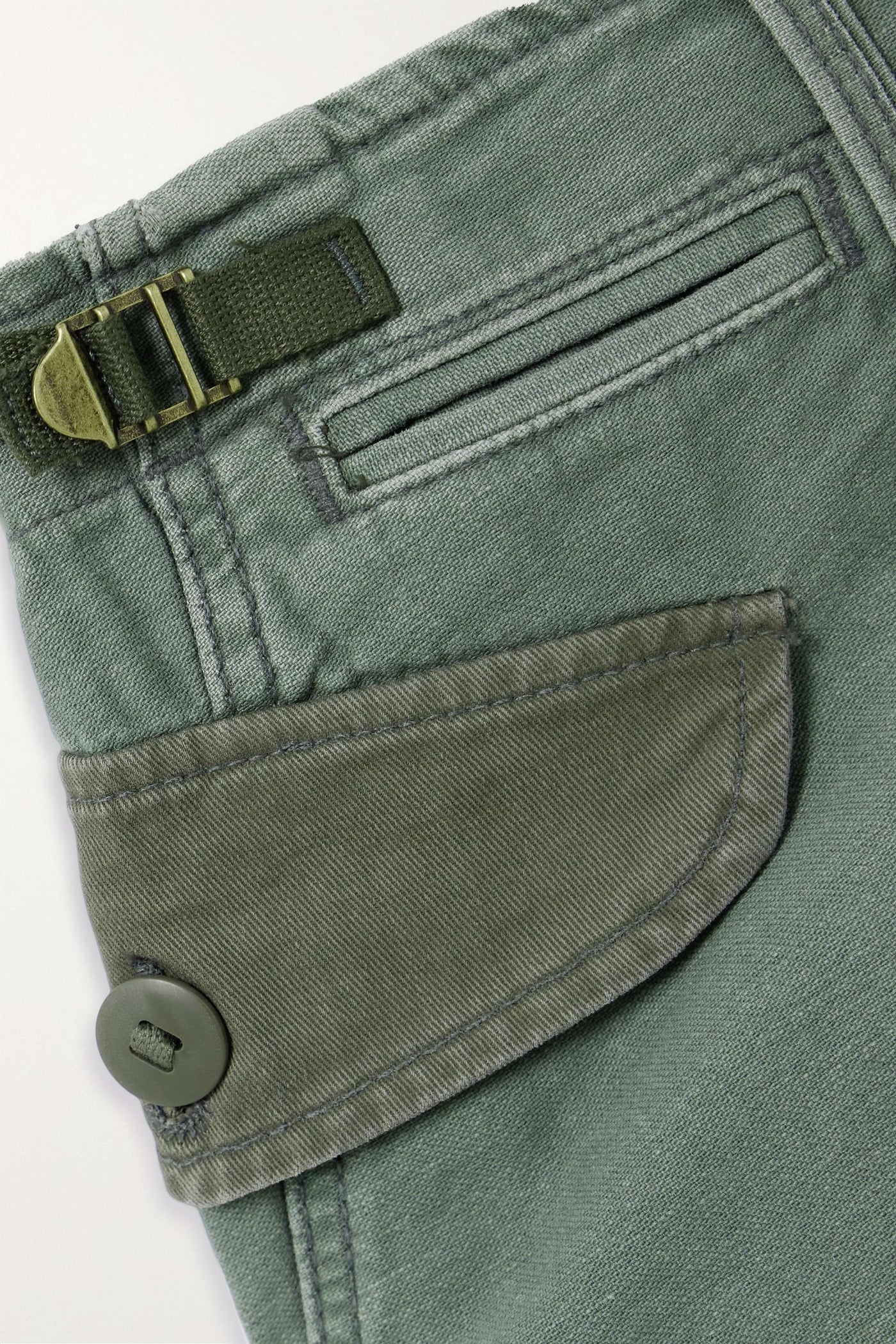 The G.I. Jane Mini Skirt - Army Green