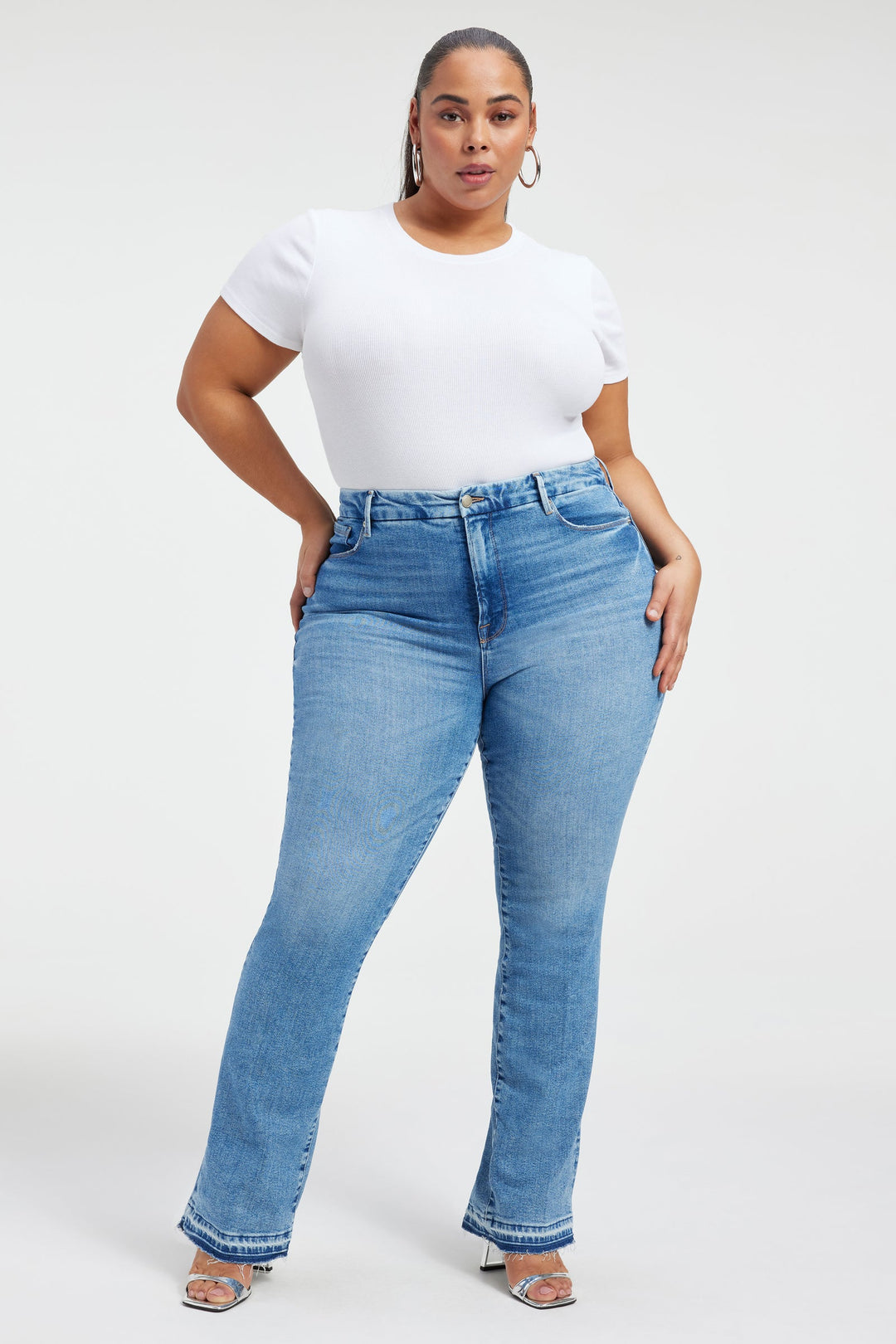 GOOD CLASSIC BOOTCUT JEANS - Indigo412