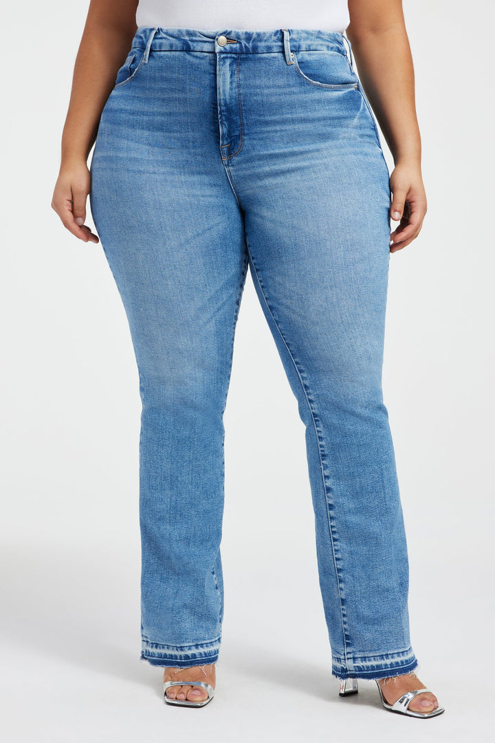 GOOD CLASSIC BOOTCUT JEANS - Indigo412