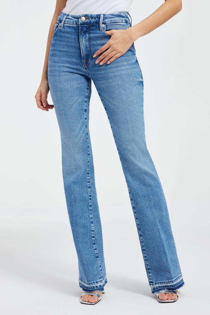 GOOD CLASSIC BOOTCUT JEANS - Indigo412