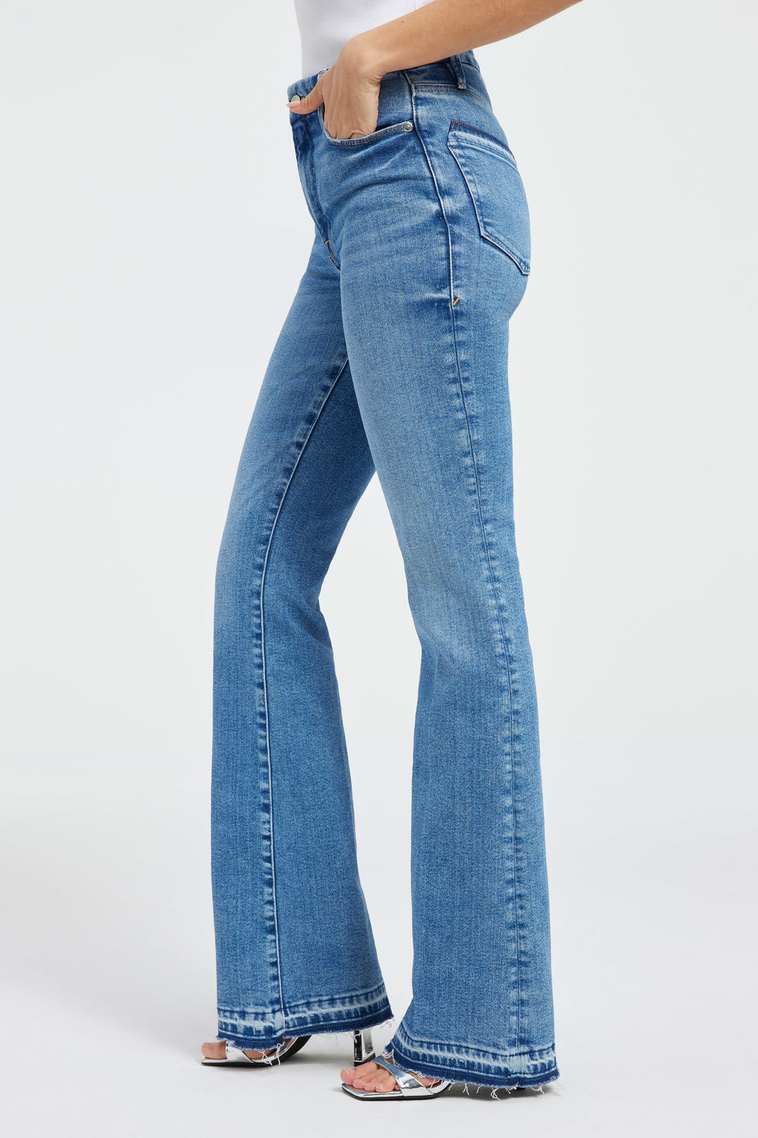 GOOD CLASSIC BOOTCUT JEANS - Indigo412