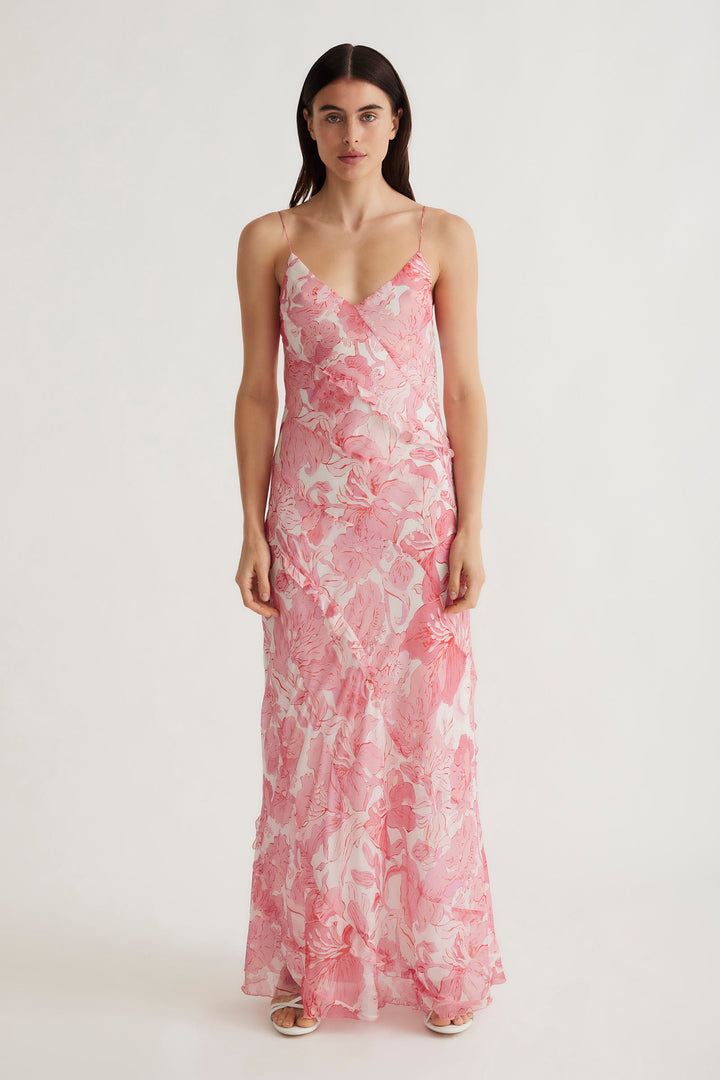 Lolita Curve Midi Strap Dress