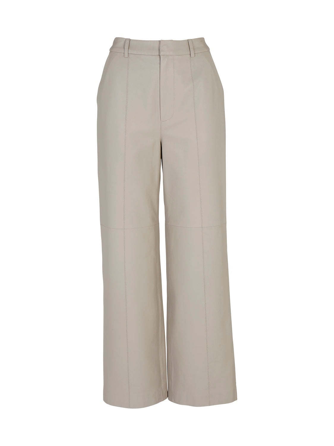 Stanford Leather Pant - Turtle Dove