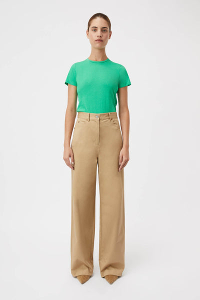 Mika High Waisted Pant - Fawn