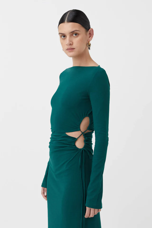 Alexandre Dress - Emerald Green