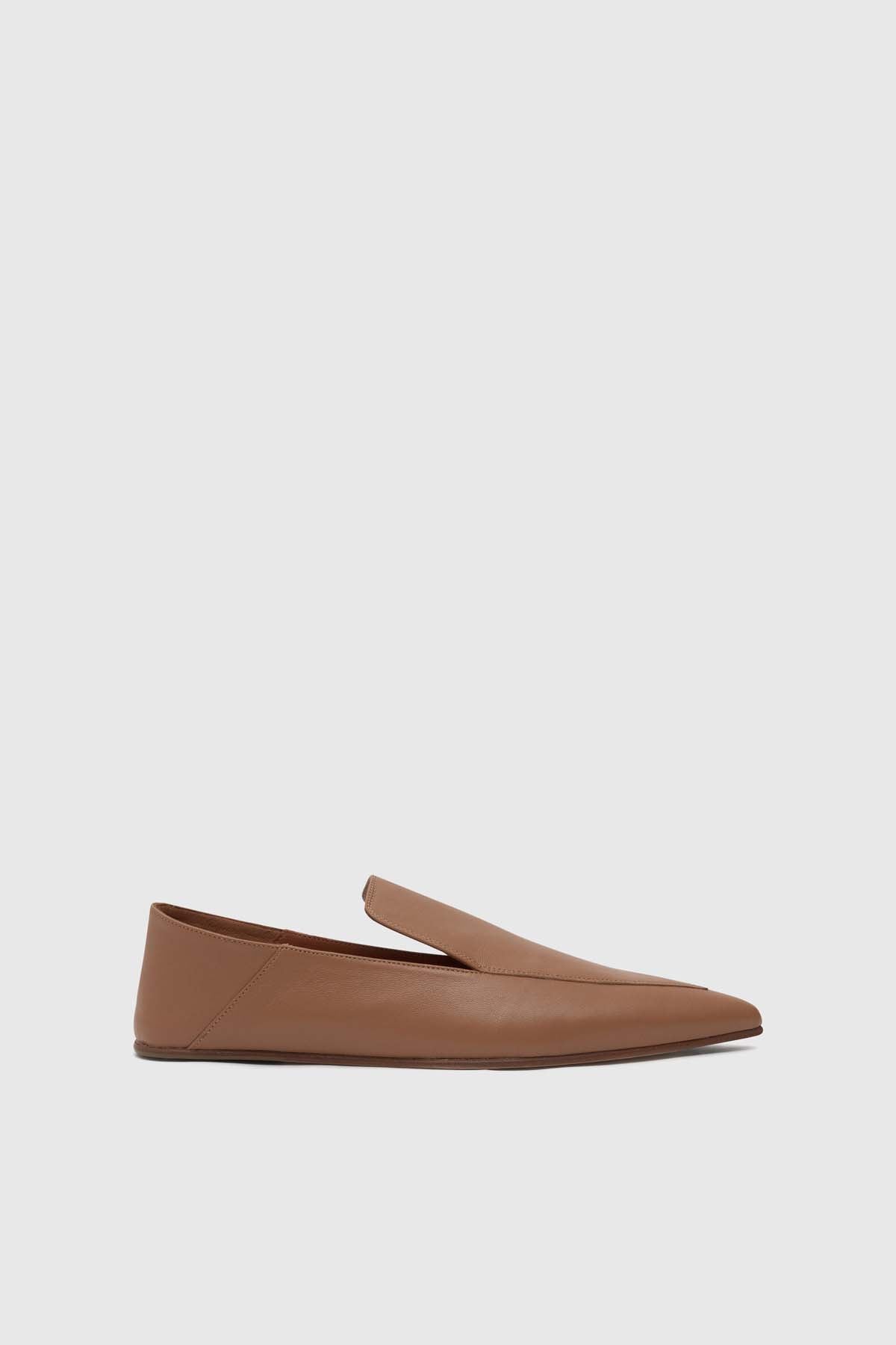 Kai Leather Loafer - Beige