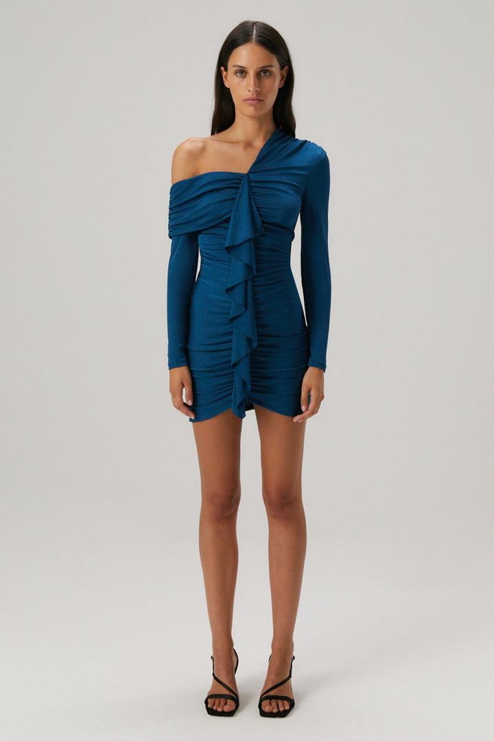Daxton Mini Dress - Teal