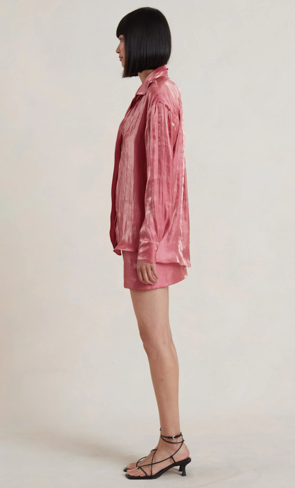Monica Mini Skirt - Pomegranate Pink