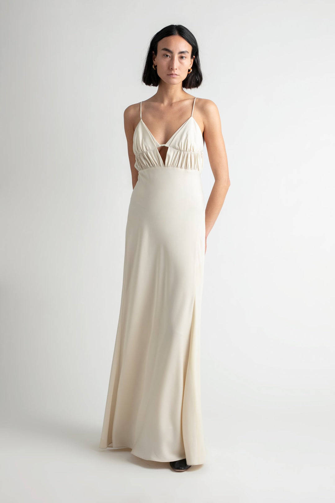 Sola Slip Dress - Ivory