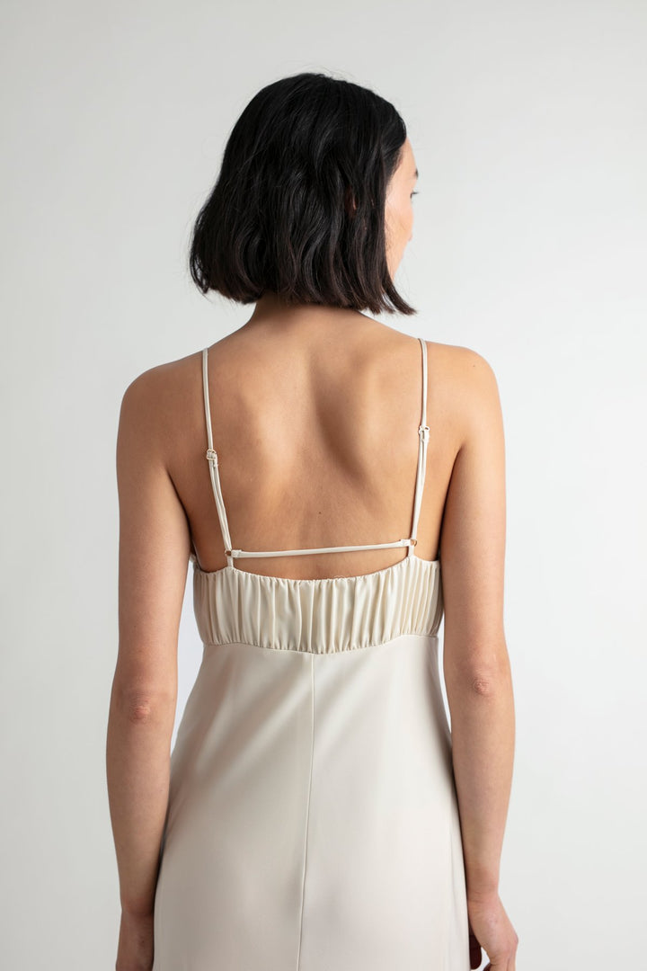 Sola Slip Dress - Ivory