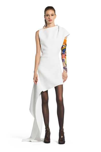 Toni Maticevski // White Sequin Thrilling Gown – VSP Consignment